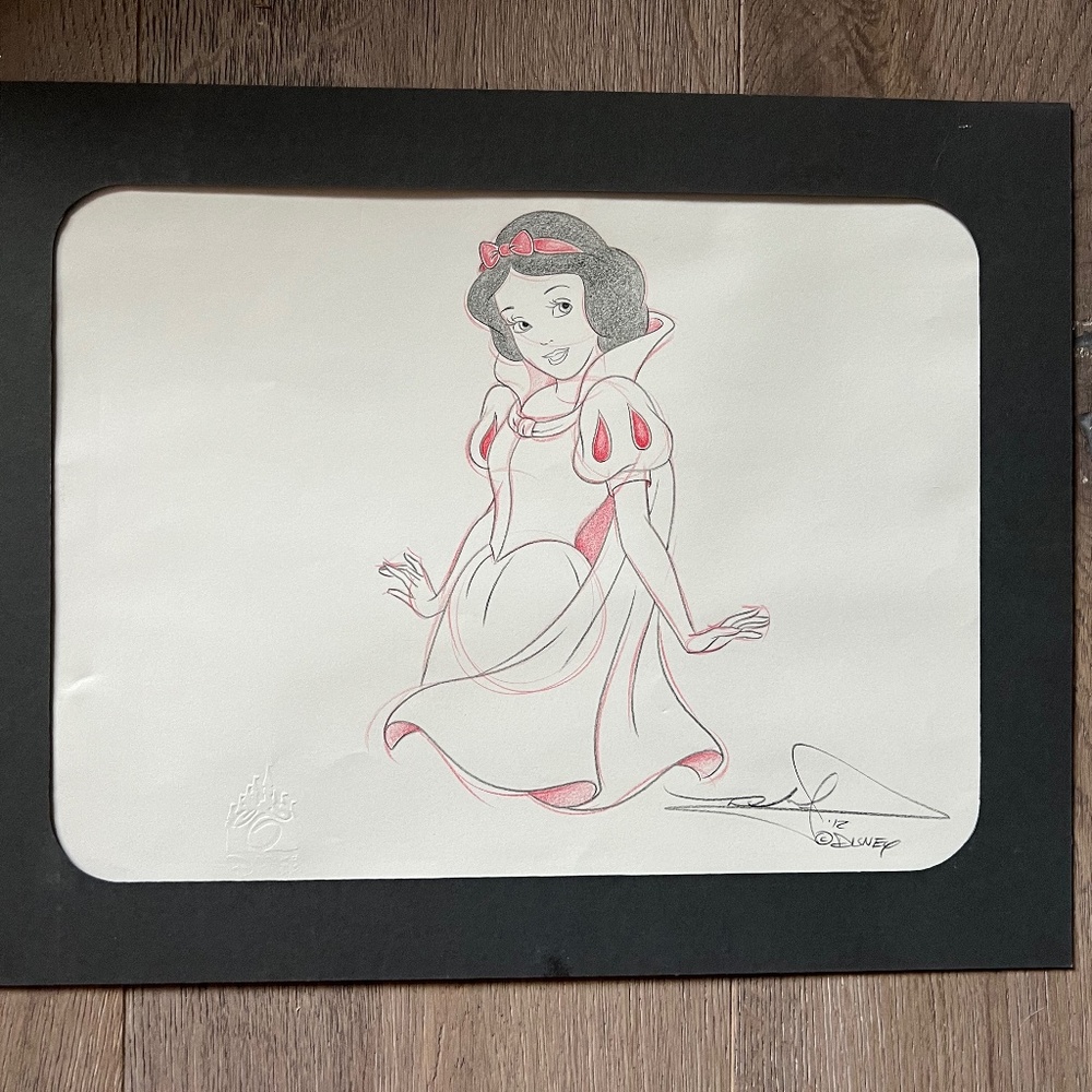 Disney Art featuring Snow White